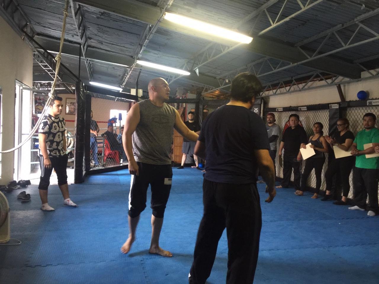 Actividad de entrenamiento y capacitación